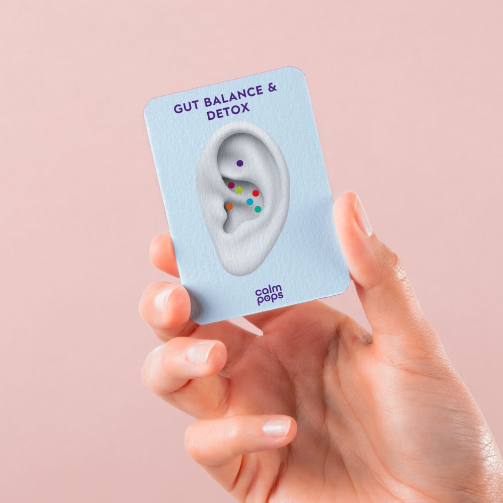 CalmPops™ Gut Balance & Detox Ear Map